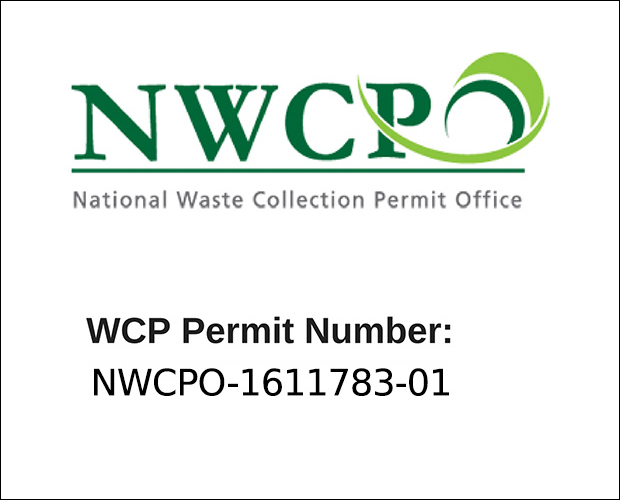 National Waste Collection Permit held by Keltic Recovery